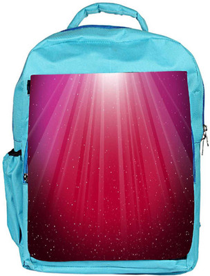 

Snoogg Eco Friendly Canvas Red Background Designer Backpack Rucksack School Travel Unisex Casual Canvas Bag Bookbag Satchel 5 L Backpack(Blue)