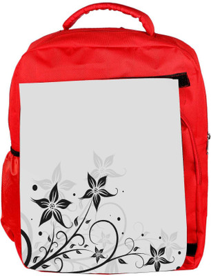 

Snoogg Eco Friendly Canvas Seamless Floral Pattern Abstract Background Backpack Rucksack School Travel Unisex Casual Canvas Bag Bookbag Satchel 5 L Backpack(Red)