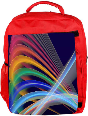 

Snoogg Eco Friendly Canvas Colorful Tribals Designer Backpack Rucksack School Travel Unisex Casual Canvas Bag Bookbag Satchel 5 L Backpack(Red)