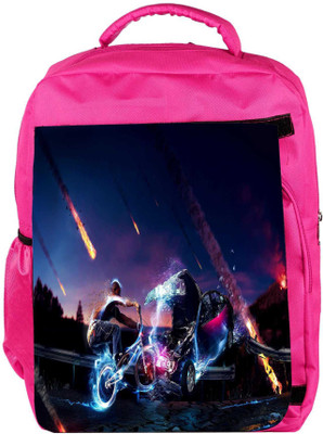 

Snoogg Eco Friendly Canvas Meteor Wreck Designer Backpack Rucksack School Travel Unisex Casual Canvas Bag Bookbag Satchel 5 L Backpack(Pink)