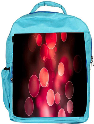 

Snoogg Eco Friendly Canvas Red Bubbles Backpack Rucksack School Travel Unisex Casual Canvas Bag Bookbag Satchel 5 L Backpack(Blue)