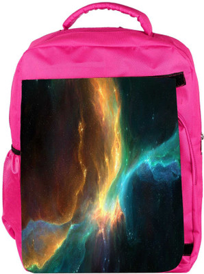 

Snoogg Eco Friendly Canvas Space Ships Designer Backpack Rucksack School Travel Unisex Casual Canvas Bag Bookbag Satchel 5 L Backpack(Pink)