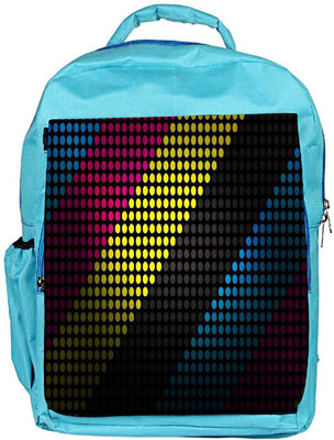 

Snoogg Eco Friendly Canvas Techno Desktop Designer Backpack Rucksack School Travel Unisex Casual Canvas Bag Bookbag Satchel 5 L Backpack(Blue)