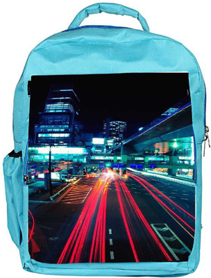 

Snoogg Eco Friendly Canvas City Quick Backpack Rucksack School Travel Unisex Casual Canvas Bag Bookbag Satchel 5 L Backpack(Blue)
