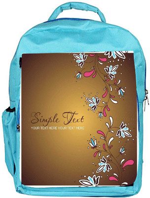 

Snoogg Eco Friendly Canvas Simple Text Brown Designer Backpack Rucksack School Travel Unisex Casual Canvas Bag Bookbag Satchel 5 L Backpack(Blue)