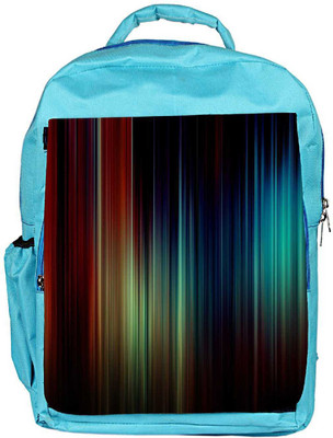 

Snoogg Eco Friendly Canvas Mixed Color Design Designer Backpack Rucksack School Travel Unisex Casual Canvas Bag Bookbag Satchel 5 L Backpack(Blue)