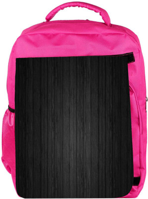 

Snoogg Eco Friendly Canvas Black Wood Designer Backpack Rucksack School Travel Unisex Casual Canvas Bag Bookbag Satchel 5 L Backpack(Pink)
