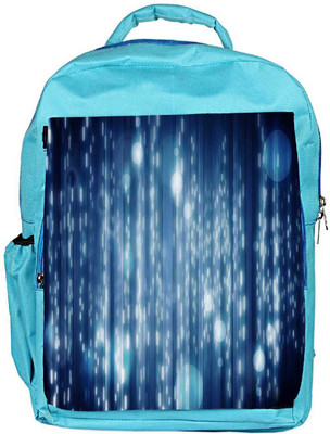 

Snoogg Eco Friendly Canvas Lite Blue Bubbles Designer Backpack Rucksack School Travel Unisex Casual Canvas Bag Bookbag Satchel 5 L Backpack(Blue)