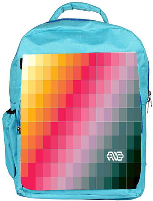 

Snoogg Eco Friendly Canvas Abstract Art Work Designer Backpack Rucksack School Travel Unisex Casual Canvas Bag Bookbag Satchel 5 L Backpack(Blue)