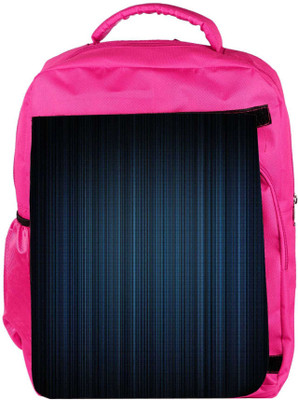 

Snoogg Eco Friendly Canvas Blue Pattern Design Designer Backpack Rucksack School Travel Unisex Casual Canvas Bag Bookbag Satchel 5 L Backpack(Pink)