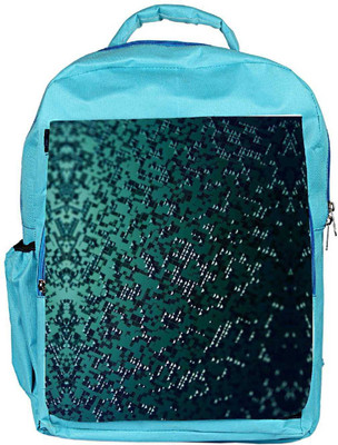 

Snoogg Eco Friendly Canvas Small Pyramid Pieces 2697 Backpack Rucksack School Travel Unisex Casual Canvas Bag Bookbag Satchel 5 L Backpack(Blue)