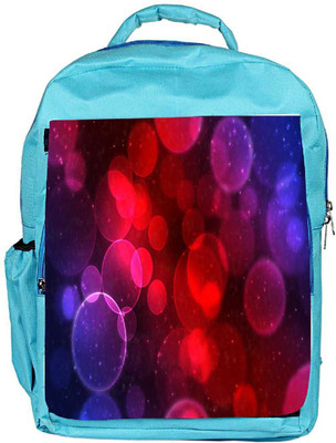 

Snoogg Eco Friendly Canvas Multicolor Balls Designer Backpack Rucksack School Travel Unisex Casual Canvas Bag Bookbag Satchel 5 L Backpack(Blue)