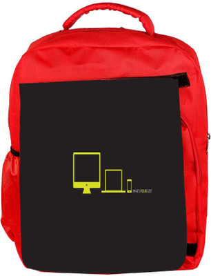 

Snoogg Eco Friendly Canvas Whats Your Size Designer Backpack Rucksack School Travel Unisex Casual Canvas Bag Bookbag Satchel 5 L Backpack(Red)