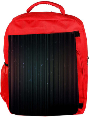 

Snoogg Eco Friendly Canvas Dark Color Background Designer Backpack Rucksack School Travel Unisex Casual Canvas Bag Bookbag Satchel 5 L Backpack(Red)