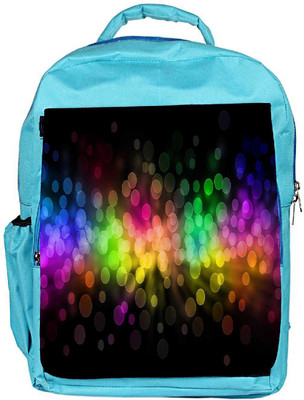 

Snoogg Eco Friendly Canvas Multiple Colorful Bubbles Designer Backpack Rucksack School Travel Unisex Casual Canvas Bag Bookbag Satchel 5 L Backpack(Blue)