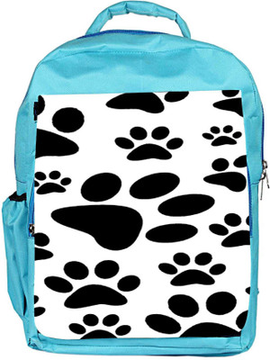 

Snoogg Eco Friendly Canvas Dog Stamps Backpack Rucksack School Travel Unisex Casual Canvas Bag Bookbag Satchel 5 L Backpack(Blue)
