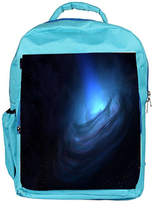 

Snoogg Eco Friendly Canvas Blue Nebula Designer Backpack Rucksack School Travel Unisex Casual Canvas Bag Bookbag Satchel 5 L Backpack(Blue)