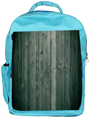 

Snoogg Eco Friendly Canvas Wood Boards Designer Backpack Rucksack School Travel Unisex Casual Canvas Bag Bookbag Satchel 5 L Backpack(Blue)