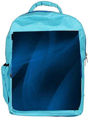 

Snoogg Eco Friendly Canvas Blue Smoke Wave 2436 Backpack Rucksack School Travel Unisex Casual Canvas Bag Bookbag Satchel 5 L Backpack(Blue)