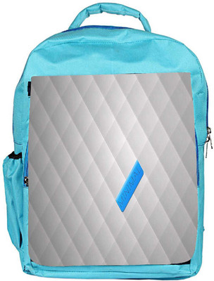 

Snoogg Eco Friendly Canvas Minimal Designer Backpack Rucksack School Travel Unisex Casual Canvas Bag Bookbag Satchel 5 L Backpack(Blue)