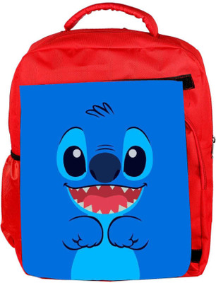 

Snoogg Eco Friendly Canvas Cute Blue Inface Backpack Rucksack School Travel Unisex Casual Canvas Bag Bookbag Satchel 5 L Backpack(Red)