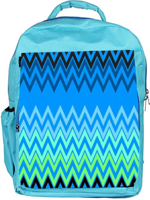 

Snoogg Eco Friendly Canvas Wave Patterns Blues Backpack Rucksack School Travel Unisex Casual Canvas Bag Bookbag Satchel 5 L Backpack(Blue)