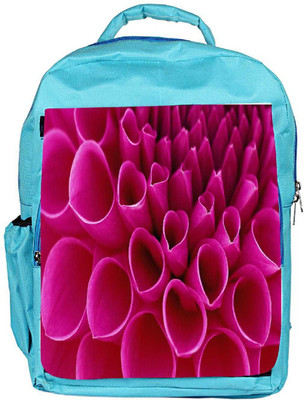 

Snoogg Eco Friendly Canvas Pink Petals Designer Backpack Rucksack School Travel Unisex Casual Canvas Bag Bookbag Satchel 5 L Backpack(Blue)