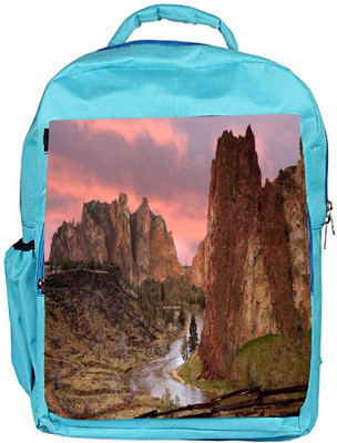 

Snoogg Eco Friendly Canvas Pathway For Water Designer Backpack Rucksack School Travel Unisex Casual Canvas Bag Bookbag Satchel 5 L Backpack(Blue)