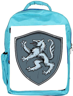 

Snoogg Eco Friendly Canvas Crests Vector Element Backpack Rucksack School Travel Unisex Casual Canvas Bag Bookbag Satchel 5 L Backpack(Blue)