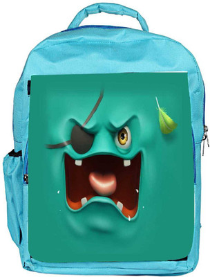 

Snoogg Eco Friendly Canvas Pirate Ghost 2682 Backpack Rucksack School Travel Unisex Casual Canvas Bag Bookbag Satchel 5 L Backpack(Blue)