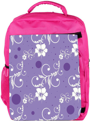 

Snoogg Eco Friendly Canvas Seamless Floral Pattern Abstract Background Backpack Rucksack School Travel Unisex Casual Canvas Bag Bookbag Satchel 5 L Backpack(Pink)