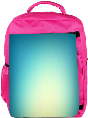 

Snoogg Eco Friendly Canvas Lite Blue Background Designer Backpack Rucksack School Travel Unisex Casual Canvas Bag Bookbag Satchel 5 L Backpack(Pink)