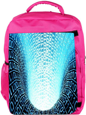 

Snoogg Eco Friendly Canvas Power Of Numbers Backpack Rucksack School Travel Unisex Casual Canvas Bag Bookbag Satchel 5 L Backpack(Pink)