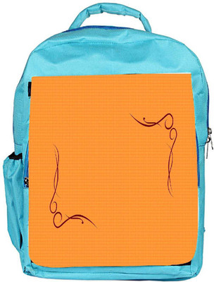 

Snoogg Eco Friendly Canvas Curves On Woven Texture Designer Backpack Rucksack School Travel Unisex Casual Canvas Bag Bookbag Satchel 5 L Backpack(Blue)