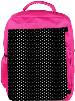 

Snoogg Eco Friendly Canvas Hipster Case Backpack Rucksack School Travel Unisex Casual Canvas Bag Bookbag Satchel 5 L Backpack(Pink)