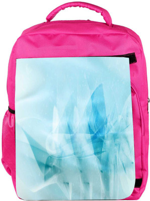 

Snoogg Eco Friendly Canvas Abstract Art Work Designer Backpack Rucksack School Travel Unisex Casual Canvas Bag Bookbag Satchel 5 L Backpack(Pink)