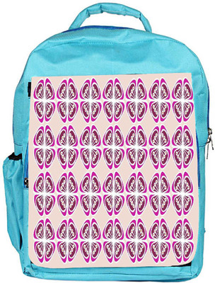 

Snoogg Eco Friendly Canvas Abstract Light Purple Designer Backpack Rucksack School Travel Unisex Casual Canvas Bag Bookbag Satchel 5 L Backpack(Blue)