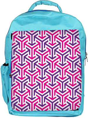 

Snoogg Eco Friendly Canvas Tube Well Backpack Rucksack School Travel Unisex Casual Canvas Bag Bookbag Satchel 5 L Backpack(Blue)