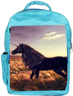 

Snoogg Eco Friendly Canvas Capricorn Horse Designer Backpack Rucksack School Travel Unisex Casual Canvas Bag Bookbag Satchel 5 L Backpack(Blue)