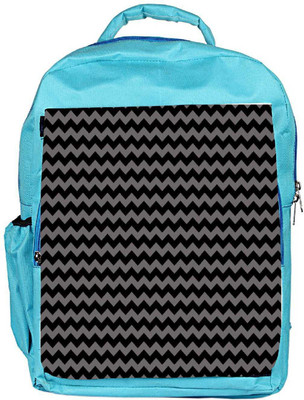 

Snoogg Eco Friendly Canvas Grey Black Wave 2457 Backpack Rucksack School Travel Unisex Casual Canvas Bag Bookbag Satchel 5 L Backpack(Blue)