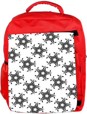 

Snoogg Eco Friendly Canvas Star Pattern Grey Designer Backpack Rucksack School Travel Unisex Casual Canvas Bag Bookbag Satchel 5 L Backpack(Red)