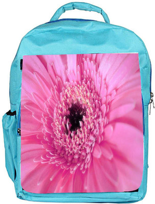 

Snoogg Eco Friendly Canvas Pink Petal Flower Designer Backpack Rucksack School Travel Unisex Casual Canvas Bag Bookbag Satchel 5 L Backpack(Blue)