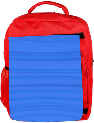 

Snoogg Eco Friendly Canvas Layered Designs 2401 Backpack Rucksack School Travel Unisex Casual Canvas Bag Bookbag Satchel 5 L Backpack(Red)