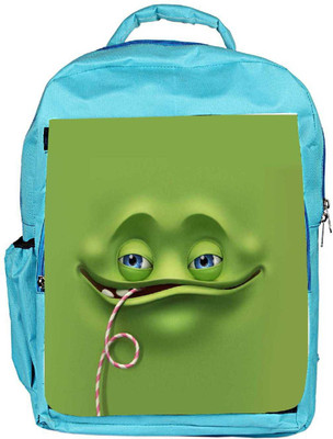

Snoogg Eco Friendly Canvas Jolly Ghost 2651 Backpack Rucksack School Travel Unisex Casual Canvas Bag Bookbag Satchel 5 L Backpack(Blue)