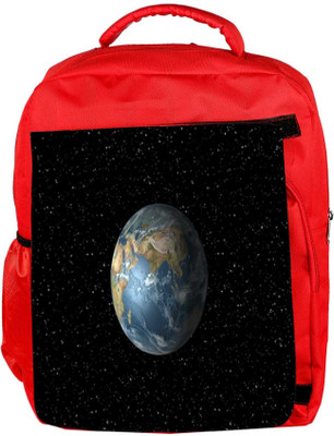 

Snoogg Eco Friendly Canvas Earth Backpack Rucksack School Travel Unisex Casual Canvas Bag Bookbag Satchel 5 L Backpack(Red)