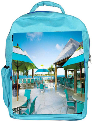 

Snoogg Eco Friendly Canvas Blue Chairs Designer Backpack Rucksack School Travel Unisex Casual Canvas Bag Bookbag Satchel 5 L Backpack(Blue)