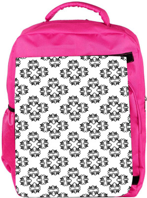 

Snoogg Eco Friendly Canvas Four Layer Connected Designer Backpack Rucksack School Travel Unisex Casual Canvas Bag Bookbag Satchel 5 L Backpack(Pink)