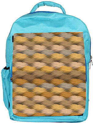 

Snoogg Eco Friendly Canvas Endless Texture In Warm Colors Backpack Rucksack School Travel Unisex Casual Canvas Bag Bookbag Satchel 5 L Backpack(Blue)