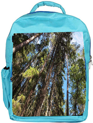 

Snoogg Eco Friendly Canvas Abstract Tree Designer Backpack Rucksack School Travel Unisex Casual Canvas Bag Bookbag Satchel 5 L Backpack(Blue)