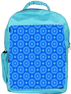 

Snoogg Eco Friendly Canvas Flora Pattern Wall Backpack Rucksack School Travel Unisex Casual Canvas Bag Bookbag Satchel 5 L Backpack(Blue)